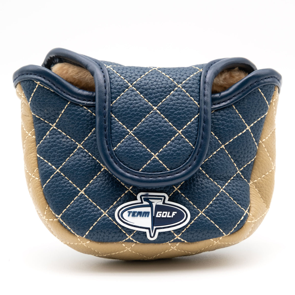 Georgia Tech Yellow Jackets Solid Quilted Mallet Putter Headcover - golf headcover product images