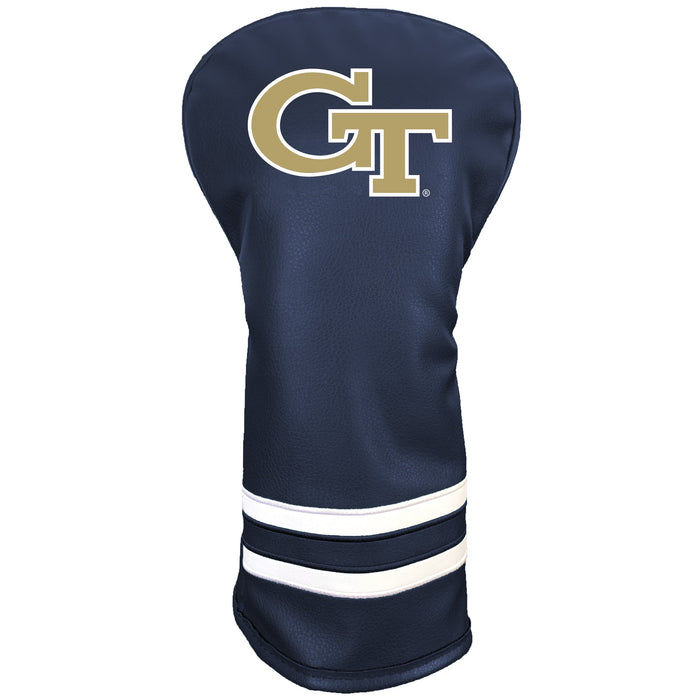 Georgia Tech Yellow Jackets Vintage Color Printed Driver Headcover