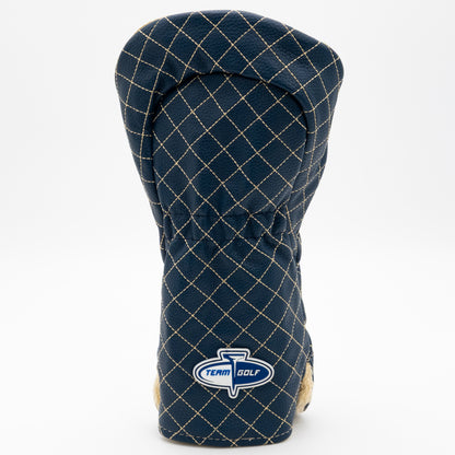 Georgia Tech Yellow Jackets Split Quilted Driver Headcover, back view