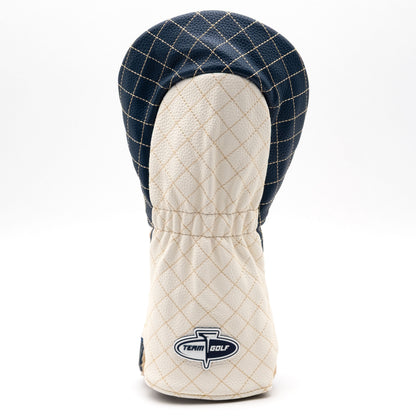 Georgia Tech Yellow Jackets Striped Quilted Driver Headcover, back view
