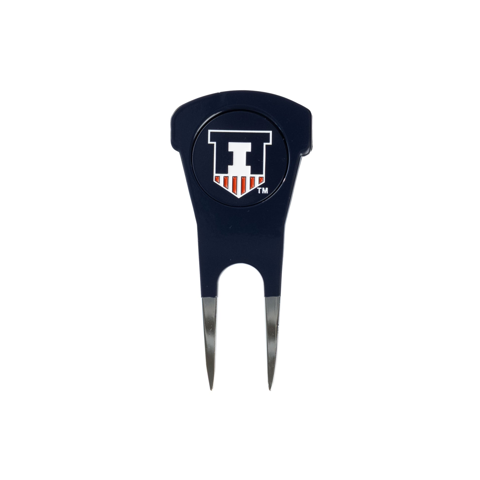 Illinois Fighting Illini Custom Shaped Divot Tool - Image 2 - Club Rehab