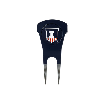 Illinois Fighting Illini Custom Shaped Divot Tool - Image 2 - Club Rehab