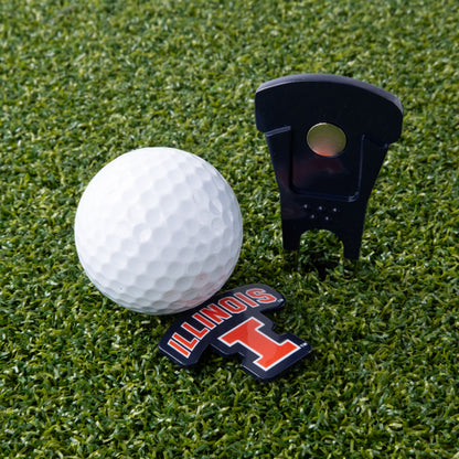 Illinois Fighting Illini Custom Shaped Divot Tool - Image 5 - Club Rehab