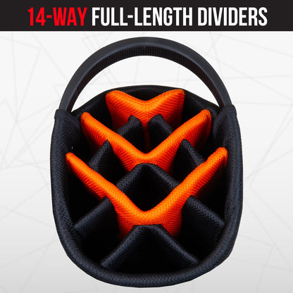 Illinois Fighting Illini Fairway Stand Bag - Image 6 - Club Rehab