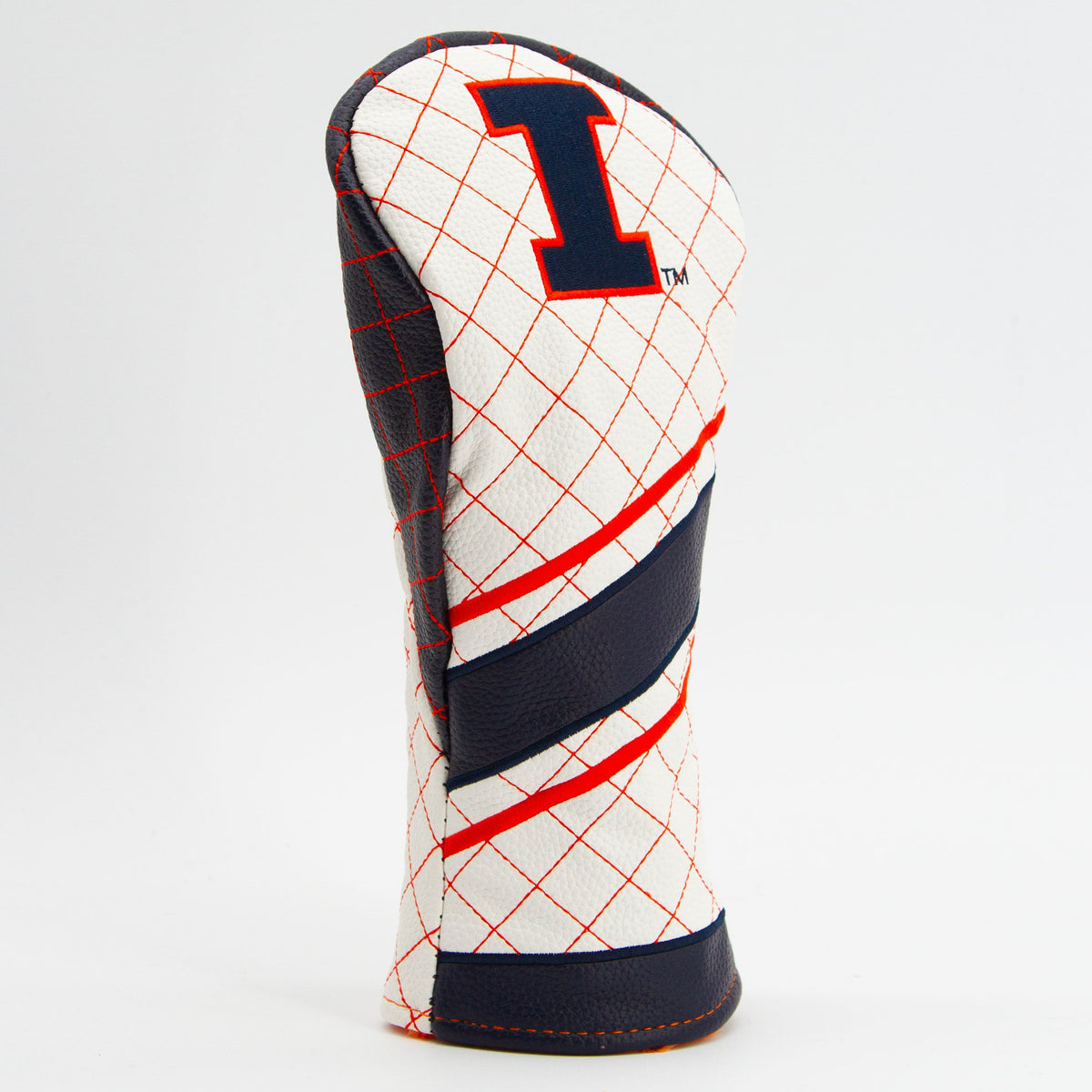 Illinois Fighting Illini Stripe Quilted Fairway Headcover - golf headcover product images