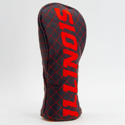 Illinois Fighting Illini Solid Quilted Fairway Headcover - golf headcover product images