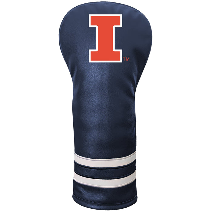Illinois Fighting Illini Vintage Color Printed Fairway Headcover