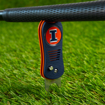 Illinois Fighting Illini Switchblade Divot Tool - Image 4 - Club Rehab