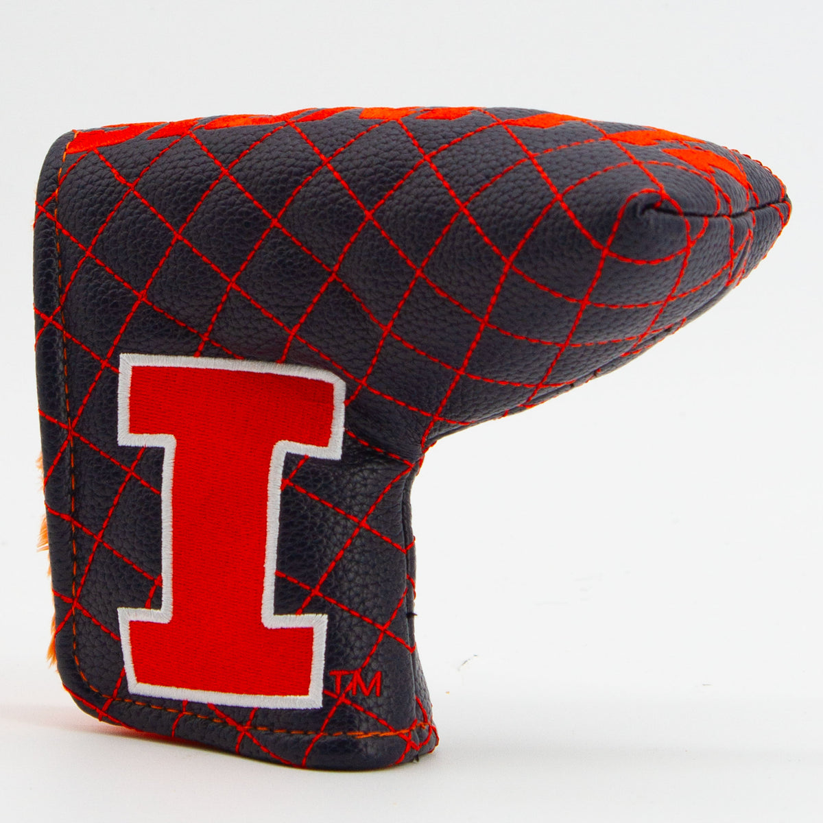 Illinois Fighting Illini Solid Quilted Blade Putter Headcover