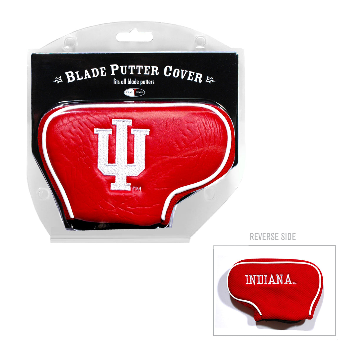 Indiana Hoosiers vintage blade putter embroidered golf headcover
