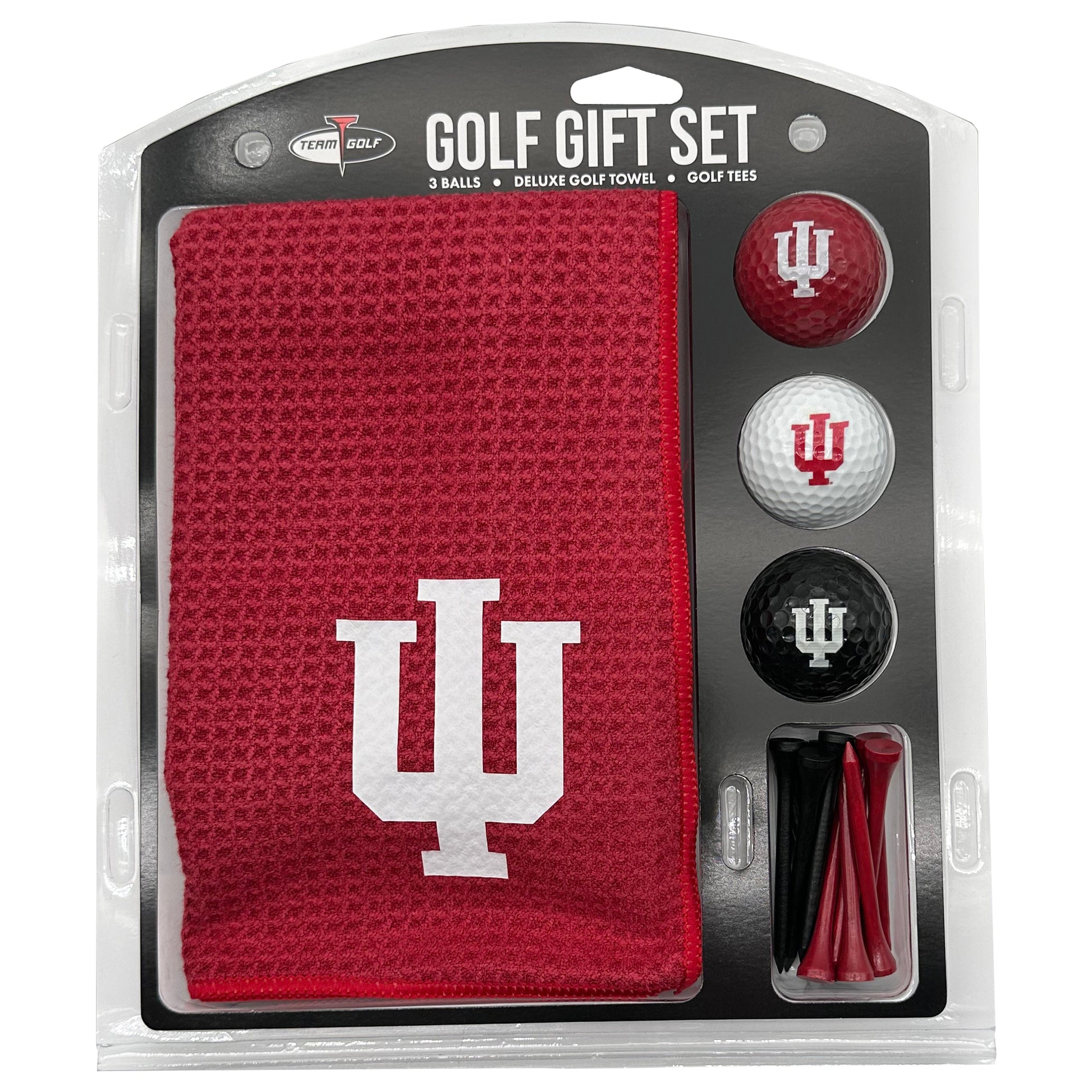 Indiana Hoosiers Microfiber Towel Golf Gift Set - Club Rehab