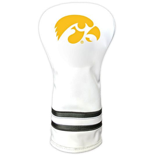 Iowa Hawkeyes Vintage Golf Headcovers – White