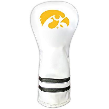 Iowa Hawkeyes Vintage White Printed Fairway Headcover - golf headcover product images