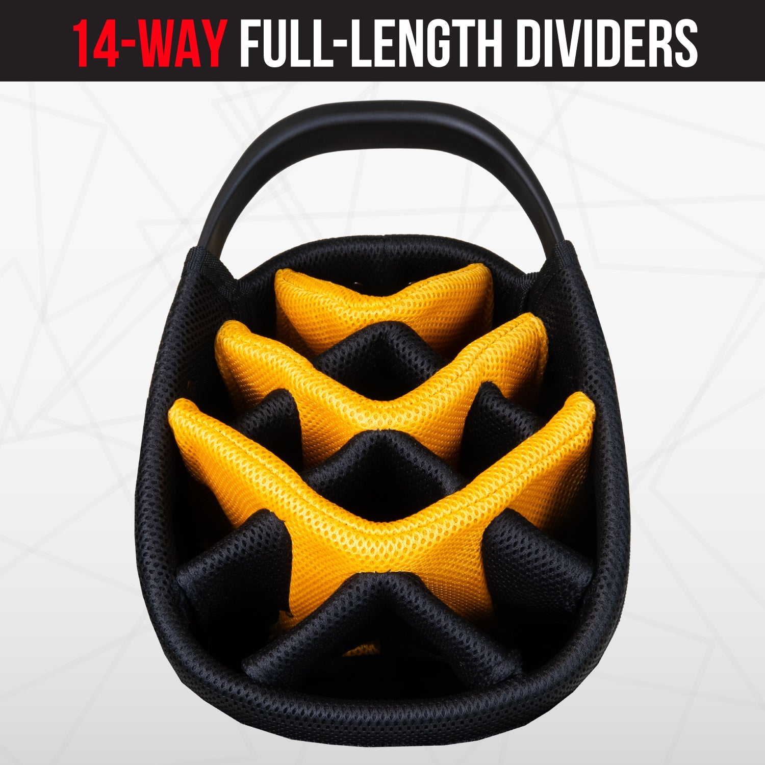 Iowa Hawkeyes Fairway Stand Bag - Image 6 - Club Rehab