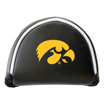 Vintage Iowa Hawkeyes Putter-Headcover mit farbigem Aufdruck für Mallet-Putter