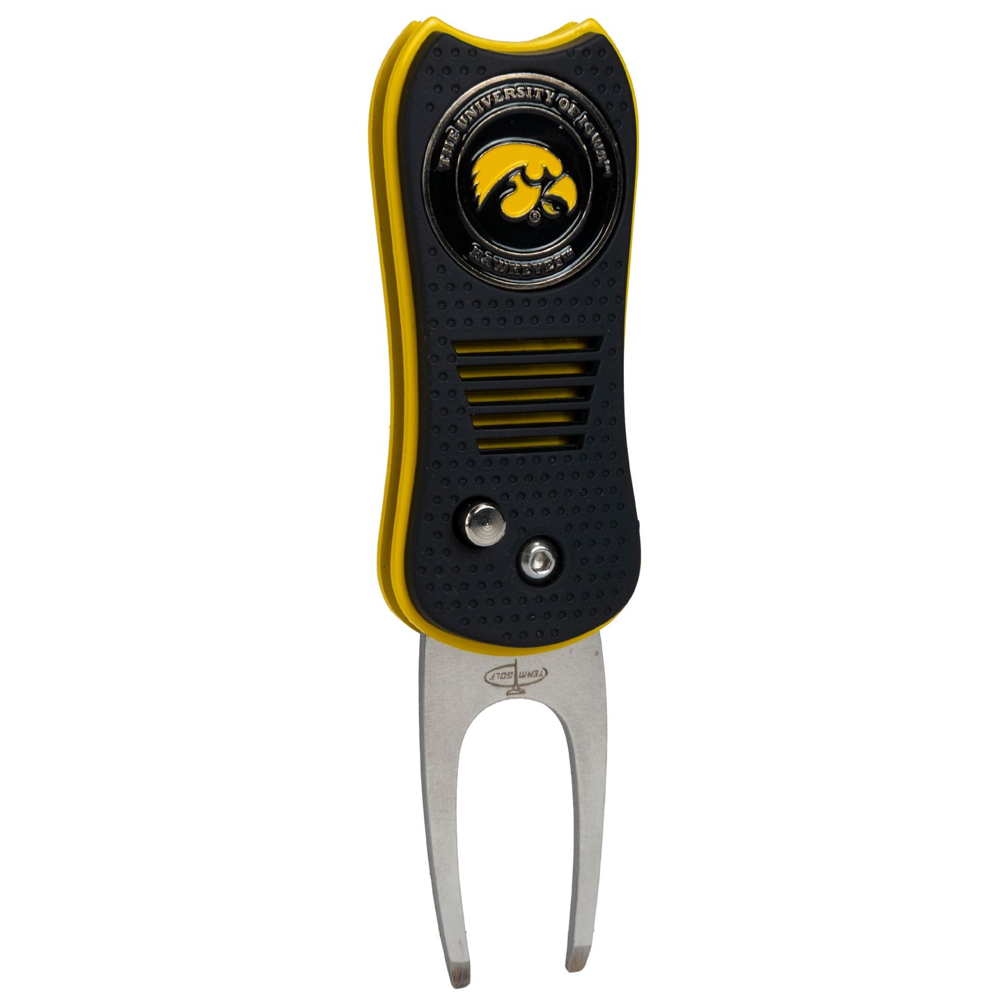 Iowa Hawkeyes Switchblade Divot Tool - Image 1 - Club Rehab