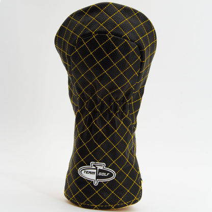 Iowa Hawkeyes Split Quilted Driver Headcover, back view