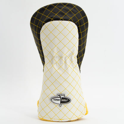 Iowa Hawkeyes Striped Quilted Driver Headcover, back view