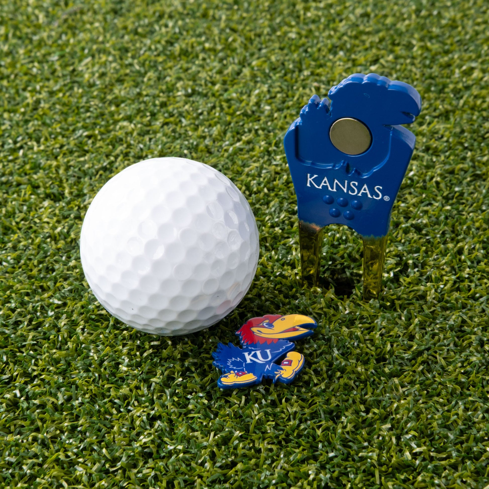 Kansas Jayhawks Custom Shaped Divot Tool - Image 5 - Club Rehab