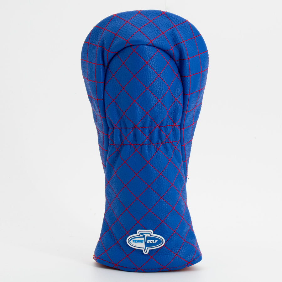 Kansas Jayhawks split quilted fairway cover, back view