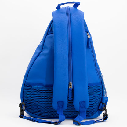 Kansas Jayhawks PU leather backpack by Team Golf, view 2
