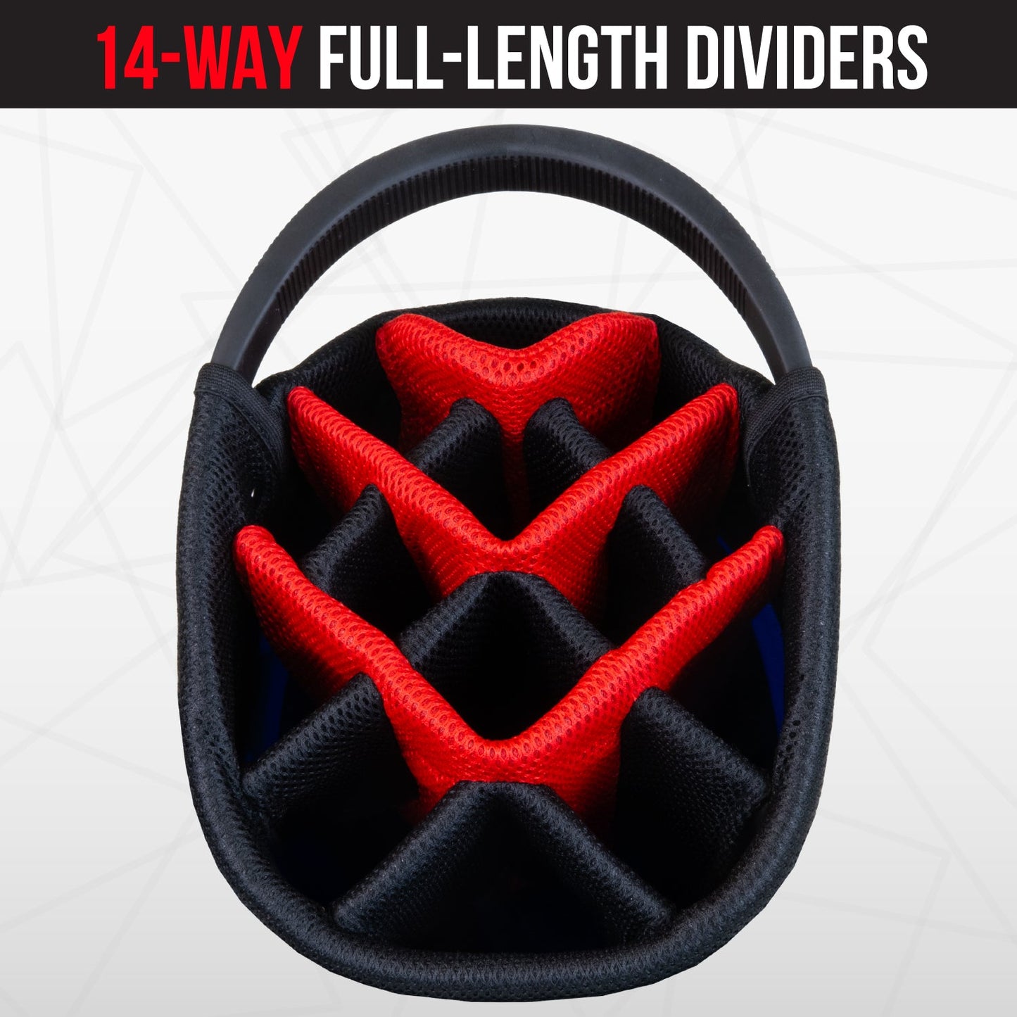 Kansas Jayhawks Fairway Stand Bag - Image 6 - Club Rehab