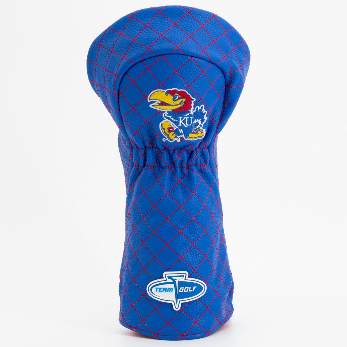 Kansas Jayhawks Solid Quilted Driver Headcover, back view