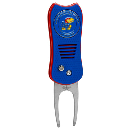 Kansas Jayhawks Switchblade Divot Tool - Image 1 - Club Rehab