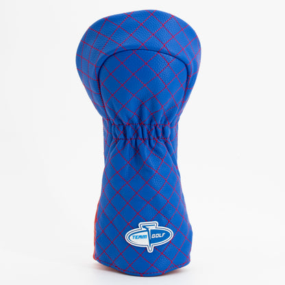 Kansas Jayhawks Split Quilted Driver Headcover, back view