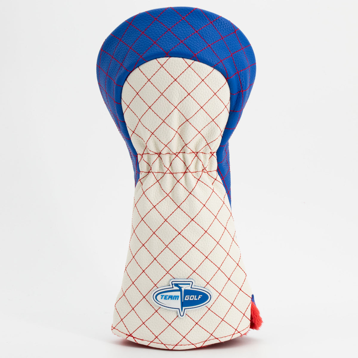 Kansas Jayhawks Striped Quilted Driver Headcover, back view