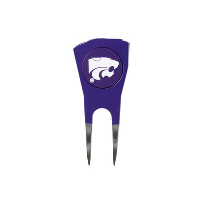 Kansas State Wildcats Custom Shaped Divot Tool - Image 2 - Club Rehab