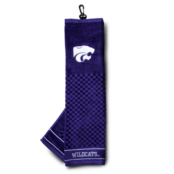 Kansas State Wildcats embroidered golf towel