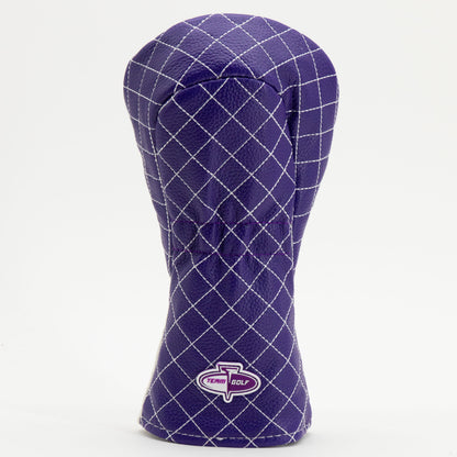 Kansas State Wildcats Split Quilted Fairway Headcover, back view