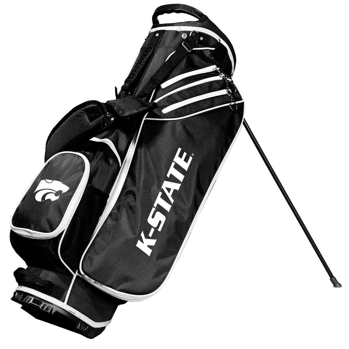 Kansas State Wildcats Birdie stand golf bag, Black color