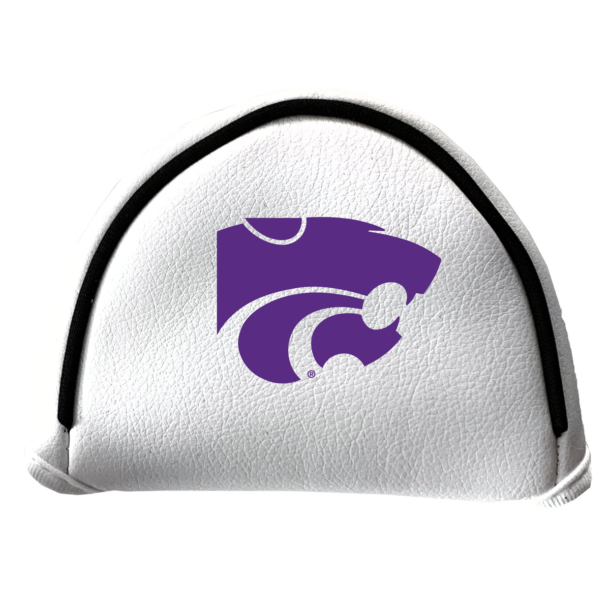 Kansas State Wildcats Vintage White Printed Mallet Putter Headcover