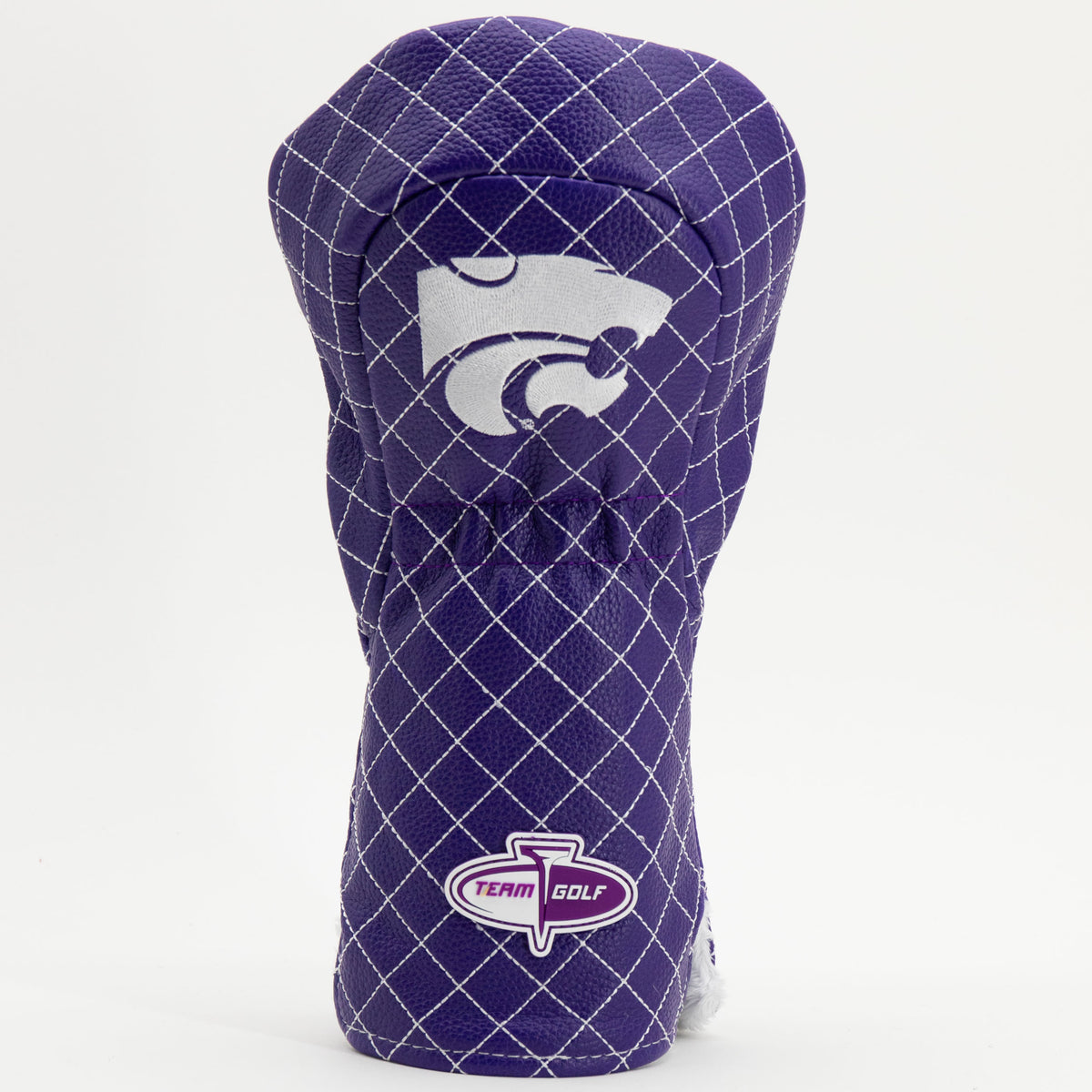 Kansas State Wildcats Solid Quilted Driver Headcover, back view