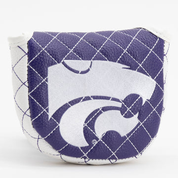 Kansas State Wildcats Solid Quilted Mallet Putter Cover