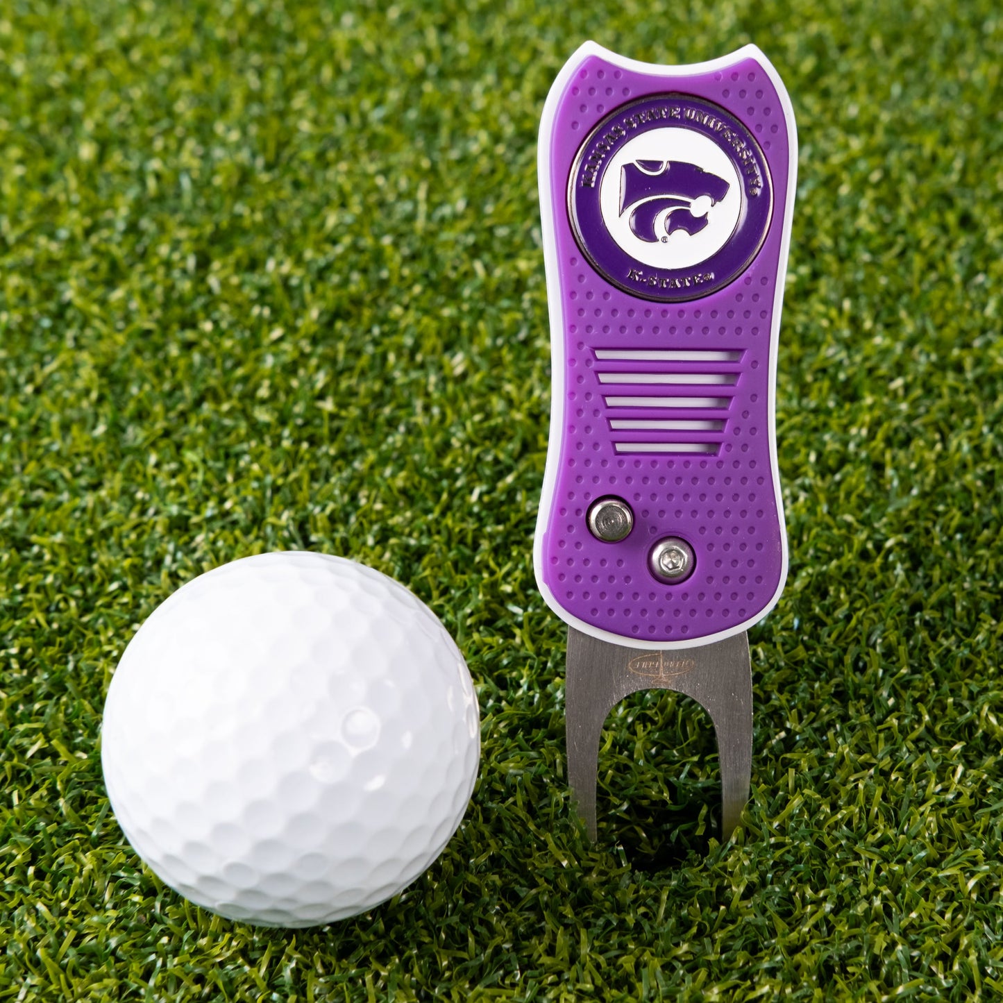Kansas State Wildcats Switchblade Divot Tool - Image 2 - Club Rehab