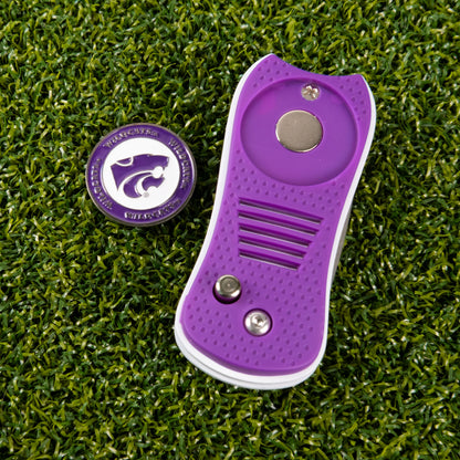 Kansas State Wildcats Switchblade Divot Tool - Image 3 - Club Rehab