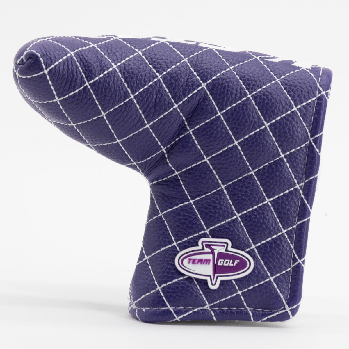 Kansas State Wildcats Solid Quilted Blade Putter Cover, back view