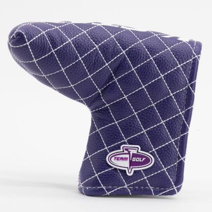 Kansas State Wildcats Solid Quilted Blade Putter Cover, back view