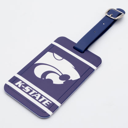 Kansas State Wildcats plastic golf bag tag by Team Golf, product photo 1