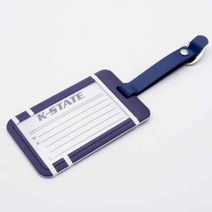 Kansas State Wildcats plastic golf bag tag by Team Golf, product photo 2