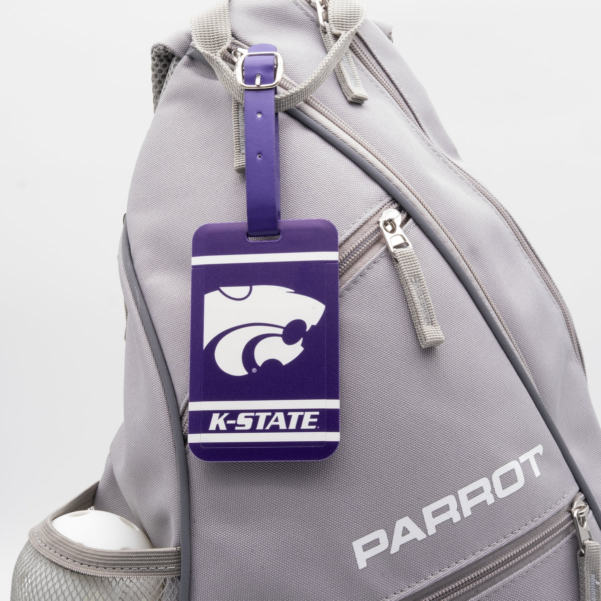 Kansas State Wildcats plastic golf bag tag by Team Golf, product photo 3
