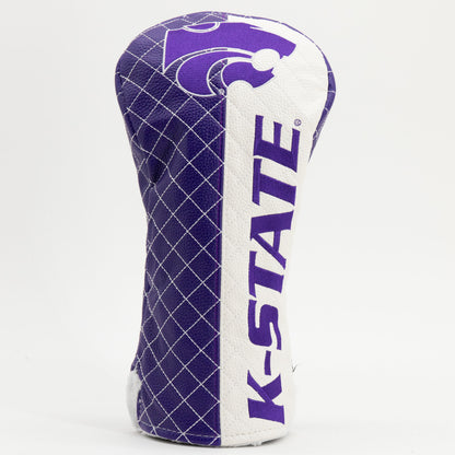 Kansas State Wildcats Split Quilted Driver Headcover, front view