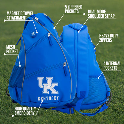 Kentucky Wildcats PU leather backpack by Team Golf, view 7