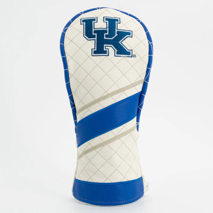 Golf club head cover with Kentucky Wildcats logo on a white background