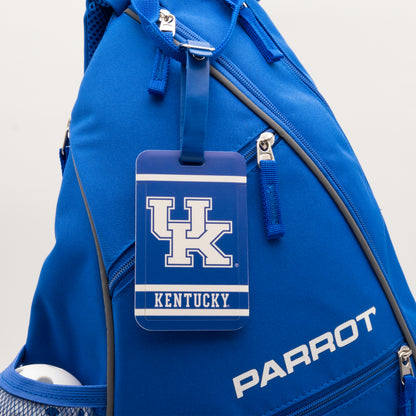 Kentucky Wildcats plastic golf bag tag by Team Golf, product photo 3