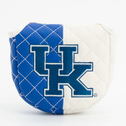 Kentucky Wildcats Split Quilted Mallet Putter Cover, front view