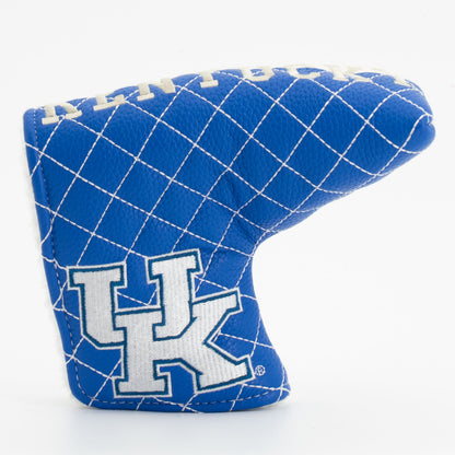 Kentucky Wildcats Split Quilted Blade Putter Cover, front view